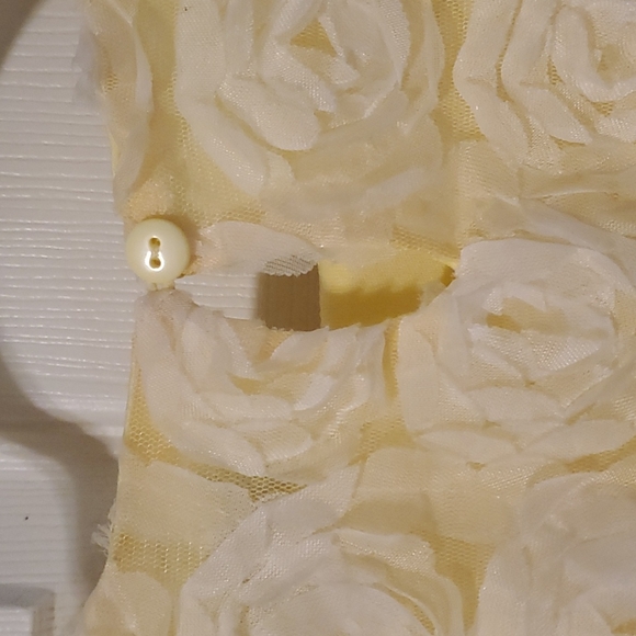 Nannette Yellow Floral dress - Picture 3 of 7